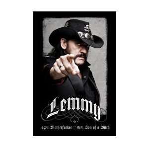  (24x36) Lemmy (49 percent Mofo, 51 percent SOB) Music 