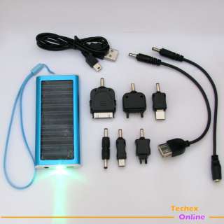 Solar Power Panel Portable Battery Charger iPod Phone MP3 PDA
