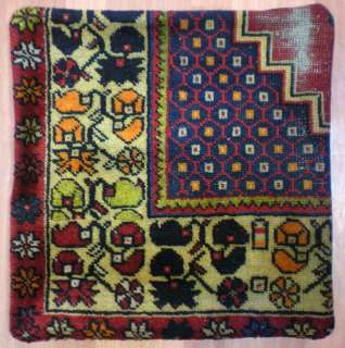 20 PILLOW COVER HANDKNOTTED TURKISH ANATOLIAN CARPET  