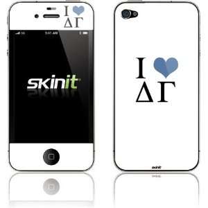  Skinit I Love DG   White Vinyl Skin for Apple iPhone 4 