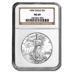  1995 Silver American Eagle (NGC MS 69) 