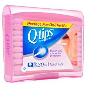  Q Tips  Cotton Swabs, Travel Size (30 pack) Health 