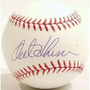  Orel Hershiser Memorabilia Signed Official MLB Baseball 