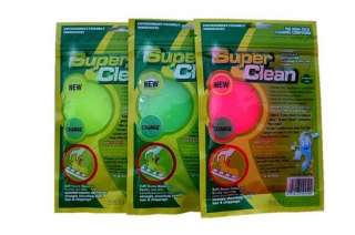 RED GREEN YELLOW High Tech Magic Cleaning Compound Super Clean Slimy 