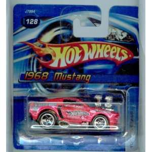  Hot Wheels 2006 128 1968 Mustang SHORT CARD 1:64 Scale 