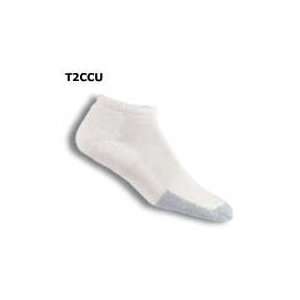 Thorlo T2CCU 13   Moderate Protection Mens/Womens Micro mini   White 