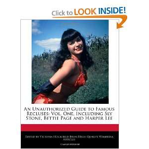   Bettie Page and Harper Lee (9781240299898) Victoria Hockfield Books