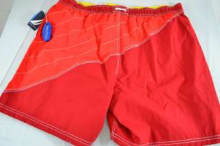 NEW Nautica Mens Red Swim Suit Trunks NWT XXL  