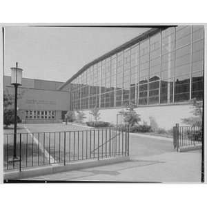 Photo Northeastern University, Boston, Massachusetts. Gym II 1957 