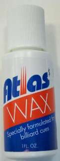 Atlas Wax   Shaft Wax for you pool cue shaft  