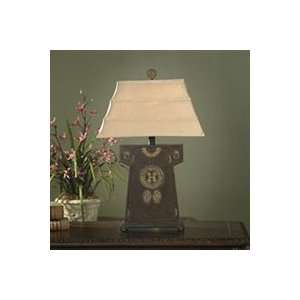  CL2638   Kimono Chest Table Lamp Two Pack