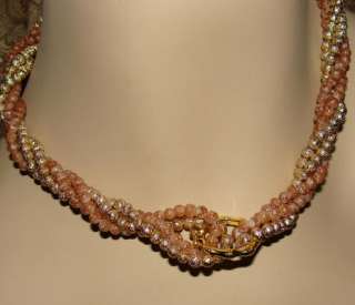 36 4m Brass Metl Interchangeable Twister Twist a Beads  
