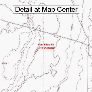   Map   Fort Bliss SE, Texas (Folded/Waterproof): Sports & Outdoors