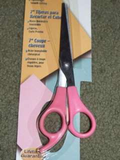 NEW Precious Cut 7 Hair Trimmer Scissors Pink Handle 071081011384 