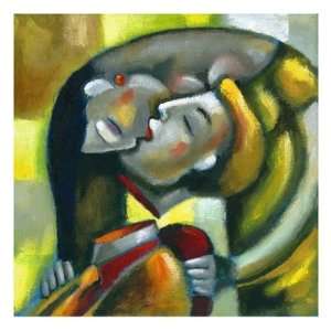  Woman Kissing Decapitated Man Giclee Poster Print
