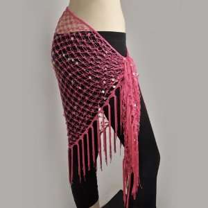   ™ Belly Dance Hip Scarf & Shawl, Deluxe V Shape: Sports & Outdoors