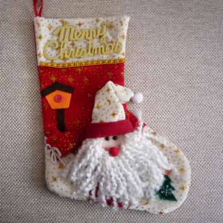 BULK! 4x Personalised Christmas Stockings Santa Claus, snowman L 