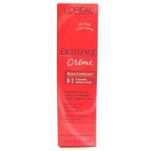   Oreal Excellence Creme Extreme # R2 Auburn Red (Case of 6) Beauty