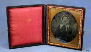 Antique Daguerreotype Photo and Union Case Mid 1800s  
