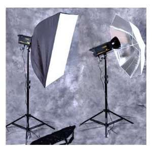   Studio Monolight 2 Light Set with Softbox and Umbrella