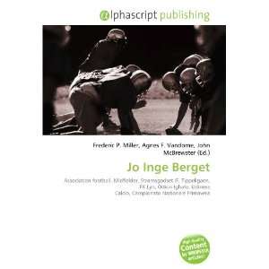  Jo Inge Berget (9786134243605) Books