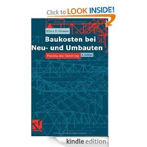 Baukosten bei Neu  und Umbauten: Planung und Steuerung (German Edition 