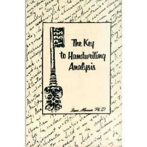  The Key to Handwriting Analysis Irene Marcuse Books