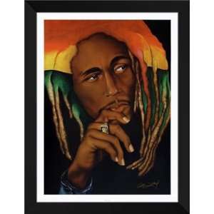 Gerald Ivey FRAMED Art 28x36 One Love Bob Marley