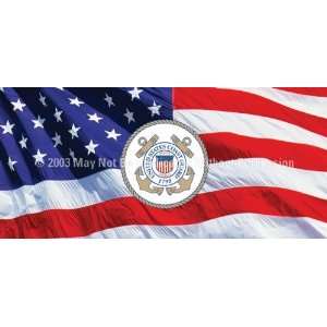  Window Graphic   30x65 U.S. Coast Guard