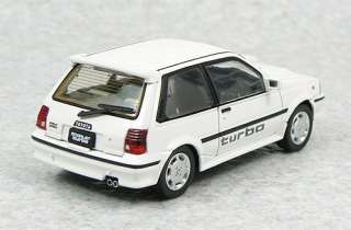 Toyota Starlet Turbo EP71 White 1/43 Aoshima DISM 75197  