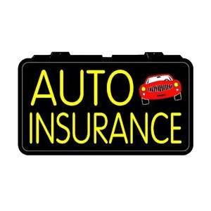  Backlit Lighted Sign   Auto Insurance