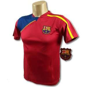  FC BARCELONA SOCCER OFFICIAL YOUTH JERSEY SZ M: Sports 
