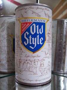 HEILEMANS OLD STYLE NO RIBBON OLD BEER CAN 75 22  