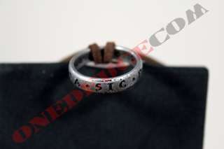 PS3 Uncharted 3 Nathan Drake Ring Necklace Collectors Edition  