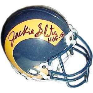  Jackie Slater (Los Angeles Rams) Football Mini Helmet 