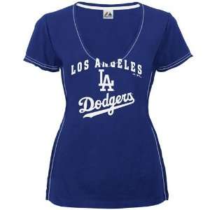  L.A. Dodgers Ladies Royal Blue Ex Boyfriend Premium 
