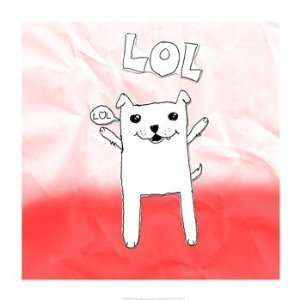  LOL Cat Poster by Tyler Kearns (14.00 x 14.00)