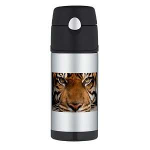    Thermos Travel Water Bottle Sumatran Tiger Face: Everything Else