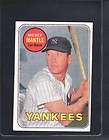 1969 Topps 500 Mickey Mantle UER VG B100393  