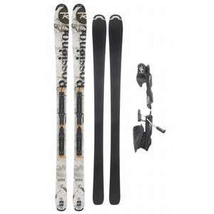  Rossignol S80 Freeride Skis w/ Axium 120L Tpi2 Black 
