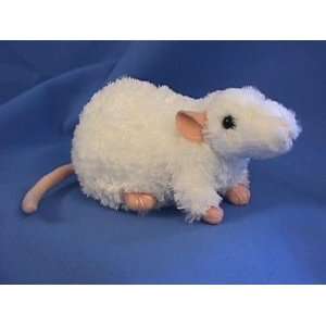  White Rat Mr. Z Plush Toy: Toys & Games