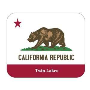  US State Flag   Twin Lakes, California (CA) Mouse Pad 