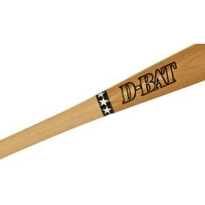  D Bat Pro Stock G44 Half Dip Baseball Bats NATURAL 31 