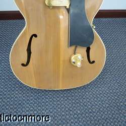   EPIPHONE 6 STRING ELECTRIC ARCHTOP GUITAR DeArmond PICK UPS  