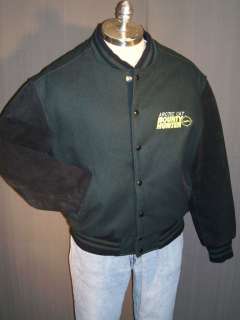 VTG ARCTIC CAT Bounty Hunter Wool/Suede Leather Snowmobile/Varsity 
