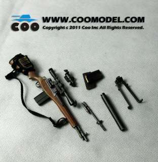 CooModel   U.S. Military M14 Sniper Rifle  