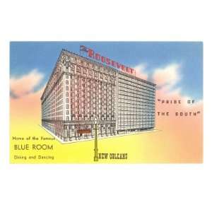 Roosevelt Hotel, New Orleans, Louisiana Premium Giclee Poster Print 
