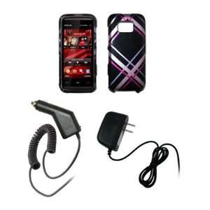  Nokia 5530 XpressMusic   Premium Pink and Black Plaid 