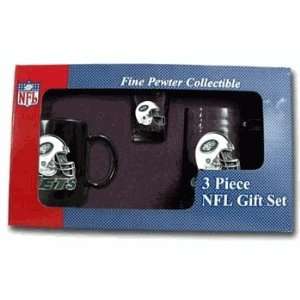   York Jets Tankard, Mug and Shot Glass NFL Gift Set