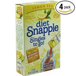 Diet Snapple Drink Mix, Lemon Tea: Grocery & Gourmet Food